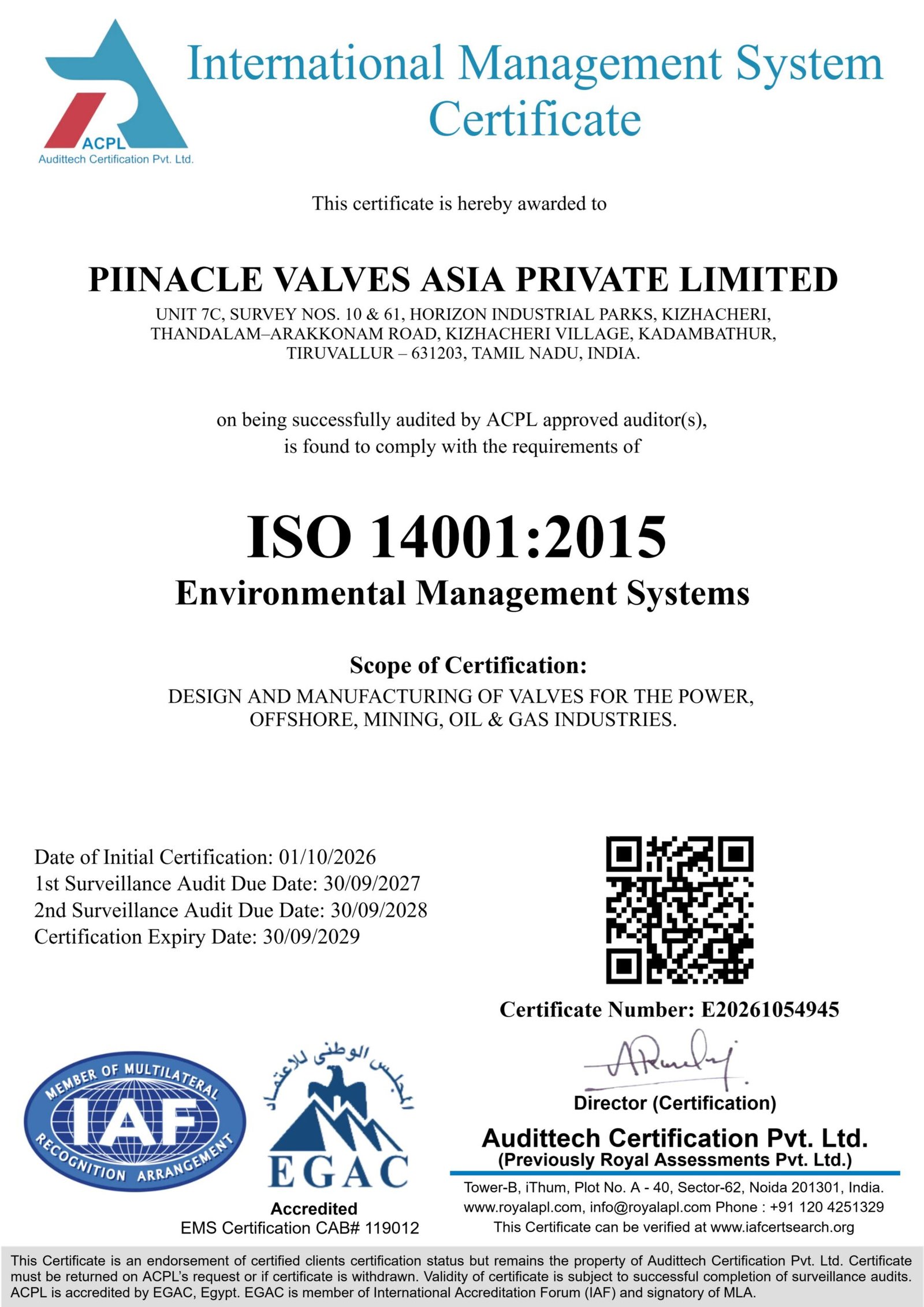 ISO 14001:2015