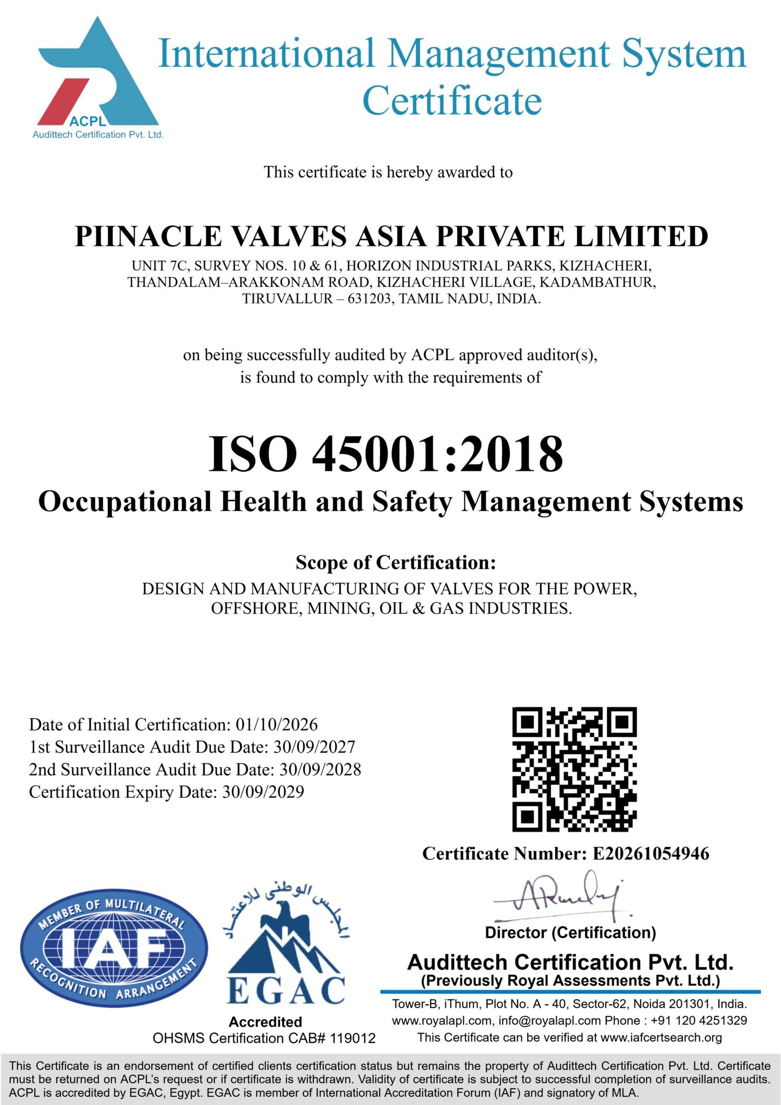 ISO 45001:2018