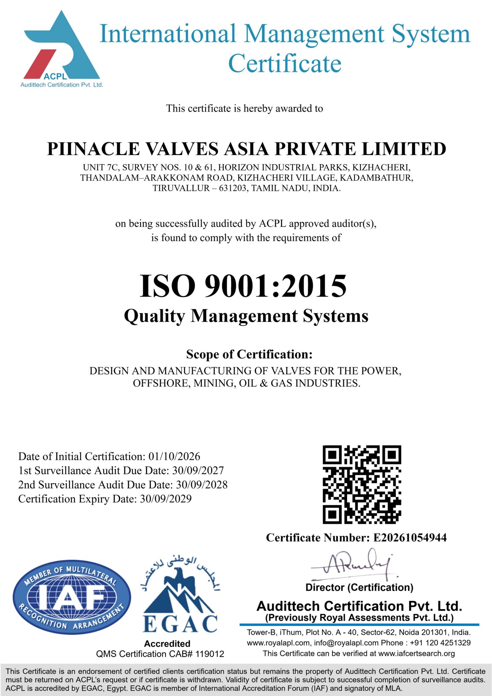 ISO 9001:2015